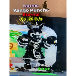 Gothic kango puncho