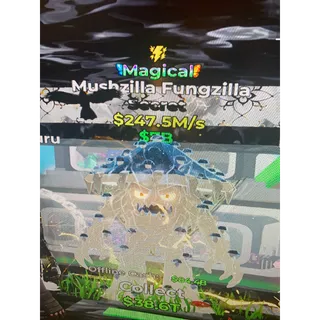 Fortnite steal the brainrot magical Mushzilla Fungzilla with trait