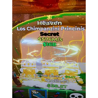 Fortnite steal the brainrot heaven los chimpanzini princinis
