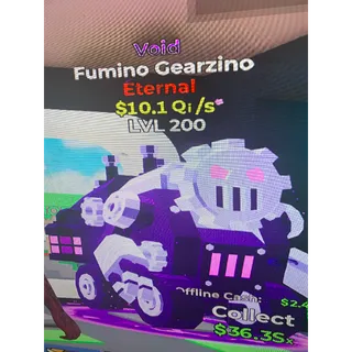 Lvl 200 void Fumino Gearzino