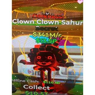 Fortnite steal the brainrot darkness clown clown sahur