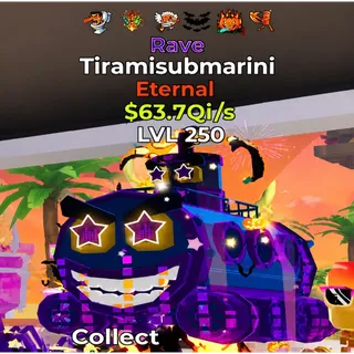 MAX LVL 64 Qi 6 trait RAVE Tiramisubmarini