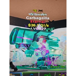 2T halloween garbagzilla