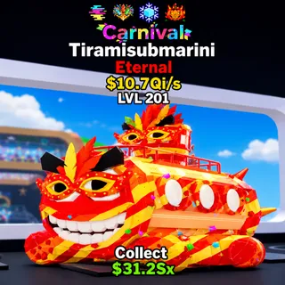 4 trait level 201 tiramisubmarini carnival