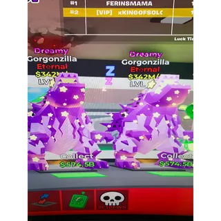 2x bundle Dreamy twin Gorgonzilla