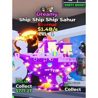 Dreamy 2 trait ship ship ship sahur