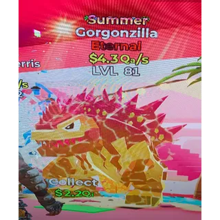 Summer gorgonzilla