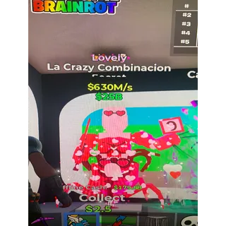 Lovely crazy combinacion brainrot 