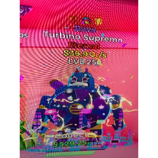 Turbino supremo 3 traits MAX LVL