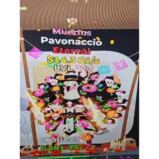 1 trait muertos pavonaccio
