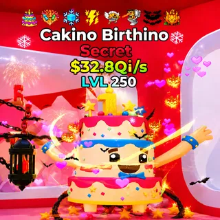 33 Qi Lvl 250 cakino 8 traits ULTRA RARE 