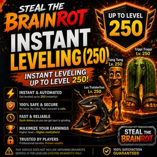 Level 250 upgrade