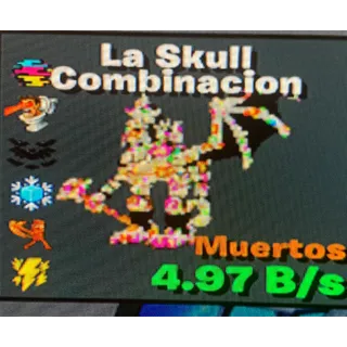 Muertos 6 trait la skull combinacion