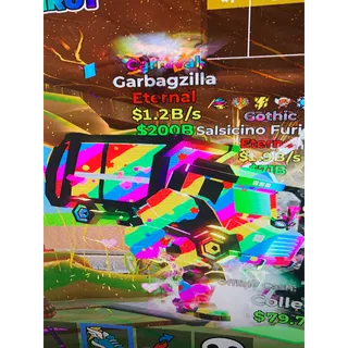 Fortnite steal the brainrot carnival Garbagzilla 2 traits