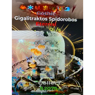 7 trait !!! Max lvl Gothic gigalitraktos spidorobos 