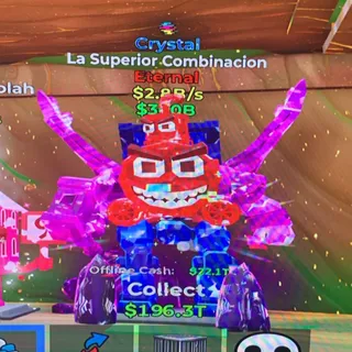 Fortnite steal the brainrot crystal la superior combinacion 2.8B