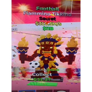 Fortnite steal brainrot football flammino tikkino