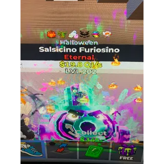 6 trait halloween salsicino Furiosino