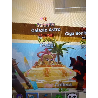 Lvl 201 Summer Galaxio Astro with trait