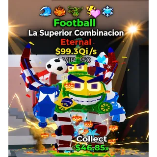 MAX LVL 99.3 Qi 5 trait Football La Superior