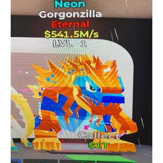 Neon gorgonzilla