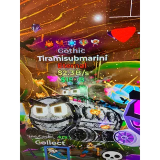 Fortnite brainrot gothic tiramisubmarini 2.3 B  5 traits