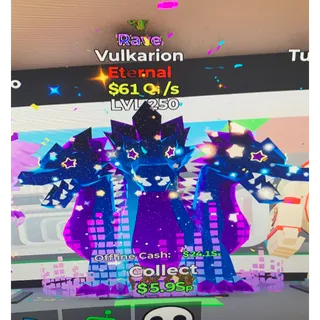 MAX LVL RAVE VULKARION with trait 