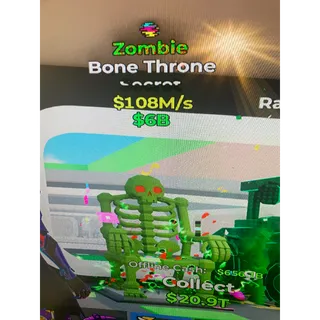 Fortnite brainrot zombie bone throne