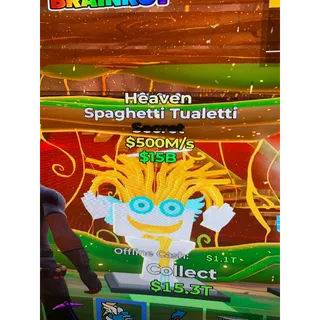 Fortnite steal the brainrot Spaghett Tualetti Heaven