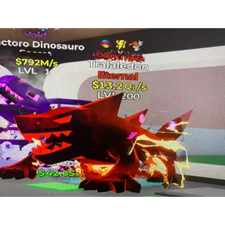 3 Trait LVL 200 Darkness Tralaledon - fortnite steal the brainrot