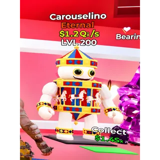 Lvl 200 Carouselino eternal brainrot