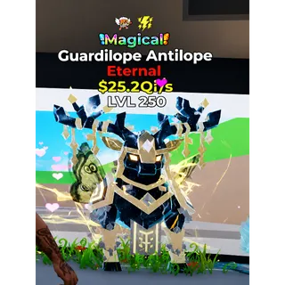 Max lvl Guardilope antilope 25 Qi