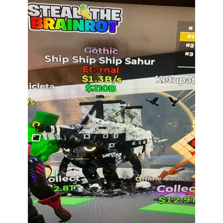 Fortnite brainrot gothic ship ship sahur