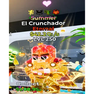 Max lvl 4 trait El Crunchador summer