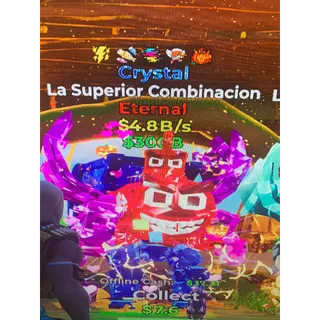 Fortnite steal the brainrot crystal la superior combinacion 5 traits 4.8Bs