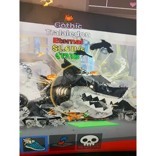 Fortnite brainrot tralaledon gothic