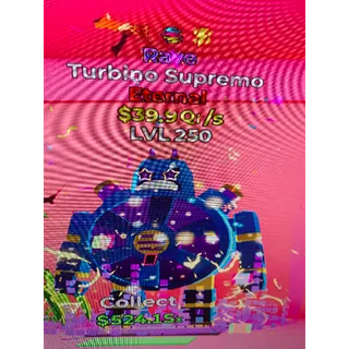 MAX LVL 3 Trait 40Qi Rave Turbino Supremo
