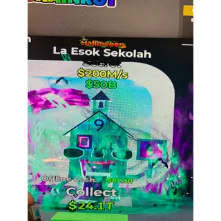 Fortnite steal the brainrot ultra rare Halloween la esok sekolah
