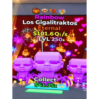 MAX LVL 102Qi 4 Traits Rainbow Los Gigalitraktos