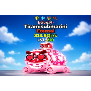 4 trait Lvl 210 lovely Tiramisubmarini