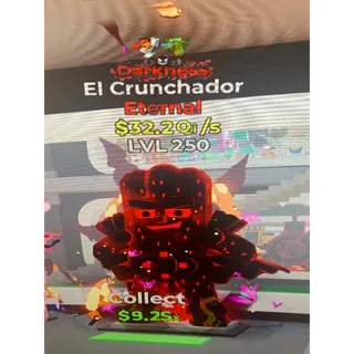 MAX LVL 32 Qi Darkness El Crunchador