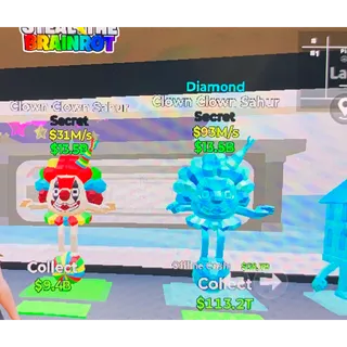 Fortnite brainrot bundle clown clown sahur