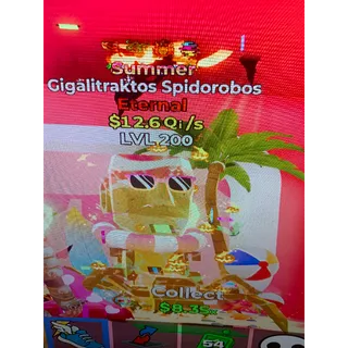 Lvl 200 summer gigalitraktos 12.6 qi