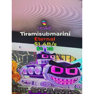 Fortnite steal the brainrot void tiramisubmarini 1.4 B