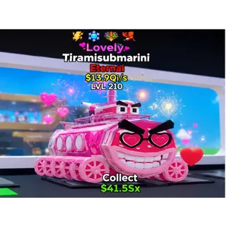 4 trait Lvl 210 lovely Tiramisubmarini