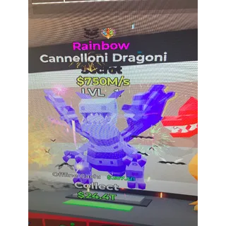 Rainbow cannelloni dragoni 2 traits