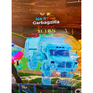 Fortnite brainrot ice fire garbagzilla 1.1B