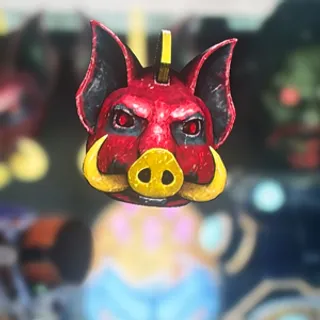 Luminous piglet mask