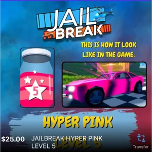 hyper pink level 5