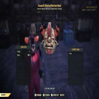 Fasnacht Glowing Minotaur Mask